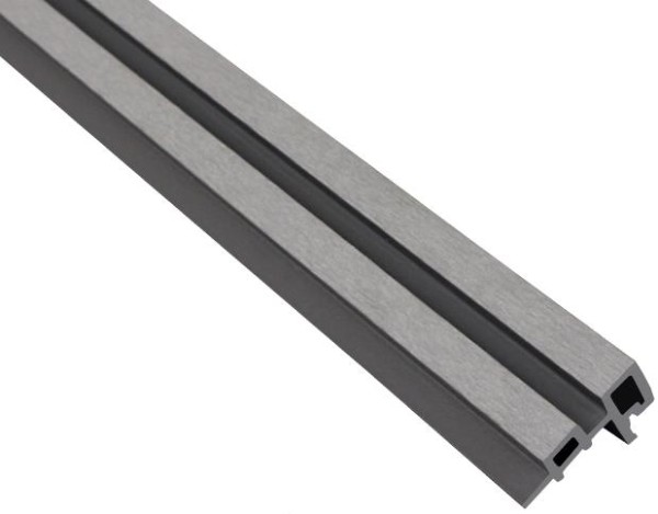 Угловой элемент для панели ДПК Outdoor шлифованный серый купить в Ирбите