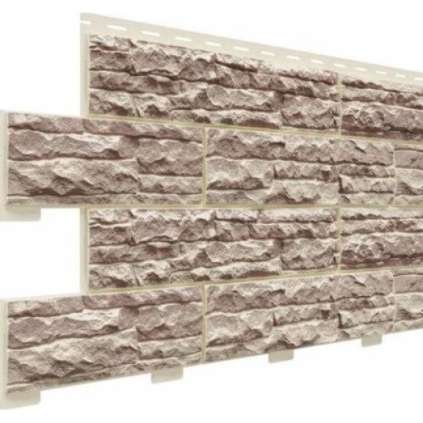 Фасадная панель Доломит Скалистый риф Люкс Коралл купить в Ирбите