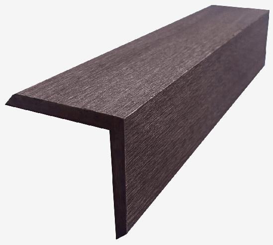 Декоративный угол 50×50 венге купить в Ирбите