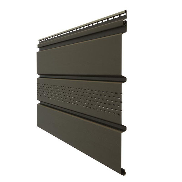 Софит с центральной перфорацией коричневый купить в Ирбите