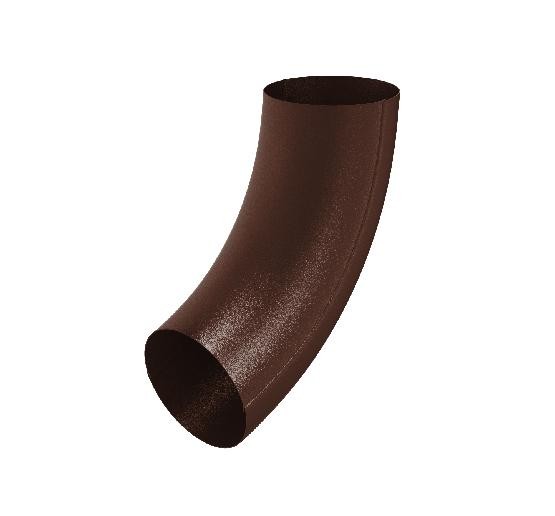 Водосток Aquasistem, Система 125x90 - Колено трубы универсальное RAL 8017 Коричневый matt купить в Ирбите