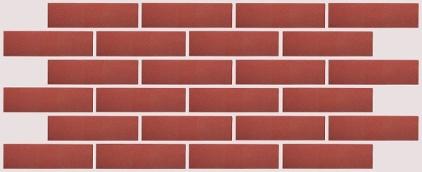 Гибкая клинкерная плитка СТ-01 Красный (сборная) купить в Ирбите