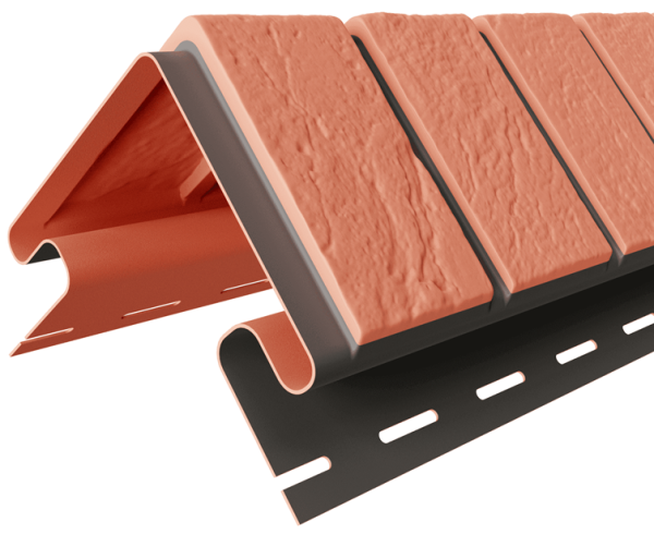 Угол наружный «Кирпич славянка» прокрашенный, Красный купить в Ирбите