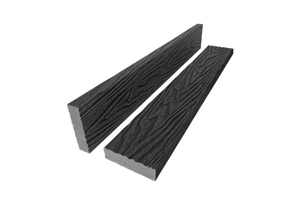 Брус лавочный 3D-тиснение 20х80 Графит купить в Ирбите