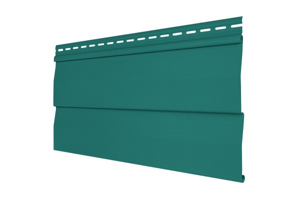 Виниловый сайдинг Tecos - корабельный брус, изумруд купить в Ирбите