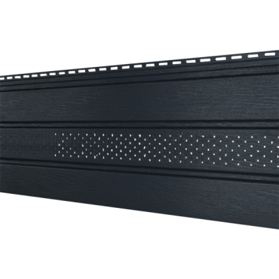 Софит Ю-Пласт Классический, перфорация по центру графит