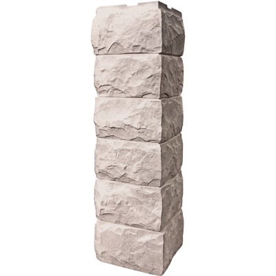 Угол наружный FineBer, Скол Светло бежевый