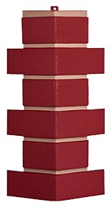 Угол T-Сайдинг - Кирпич Модерн Красный купить в Ирбите