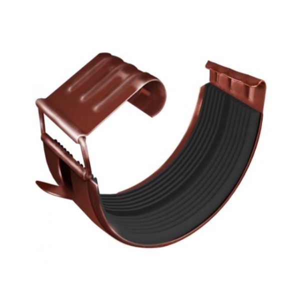 Водосток Grand Line 125x90 – Соединитель желоба RAL 8004 купить в Ирбите