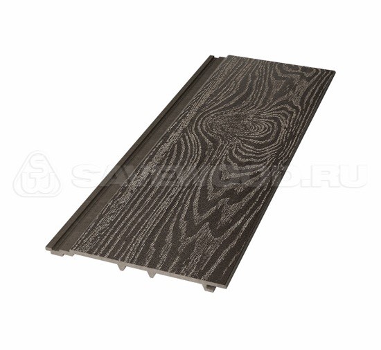 Сайдинг из дпк savewood sw-cedrus тангенциальный распил темно-коричневый купить в Ирбите