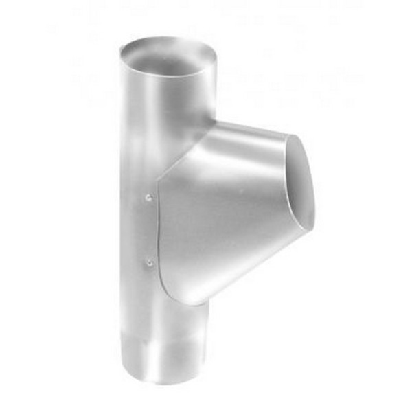 Водосток Grand Line 125x90 – Тройник RAL 9003 купить в Ирбите