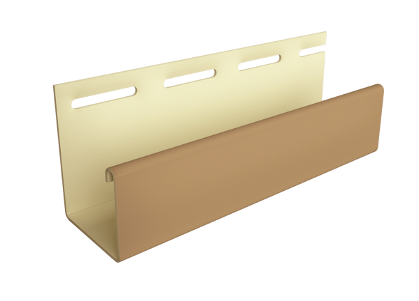 Фасадный J-профиль 30 мм Карамельный купить в Ирбите