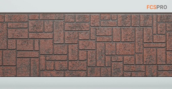 Фиброцементные панели FCS Simple АА5 (под камень) купить в Ирбите