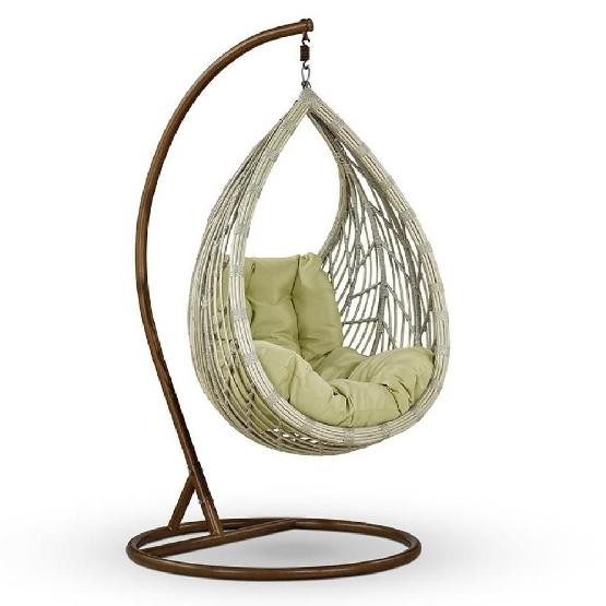 Кресло Подвесное из искусственного ротанга N886-W71 White купить в Ирбите