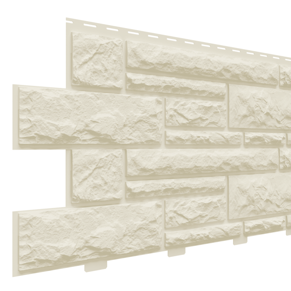 Фасадные панели «Доломит», Слоновая-кость купить в Ирбите