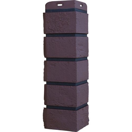 Угол Grand Line состаренный кирпич Элит каштан, ШОВ чёрный купить в Ирбите