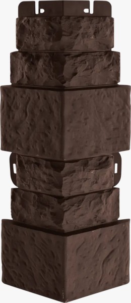 Угол наружный Альта-Профиль Кирпич антик ЭКО Коричневый купить в Ирбите