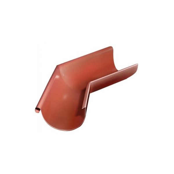 Водосток Grand Line 125x90 – Угол наружный 135° RAL 8004 купить в Ирбите