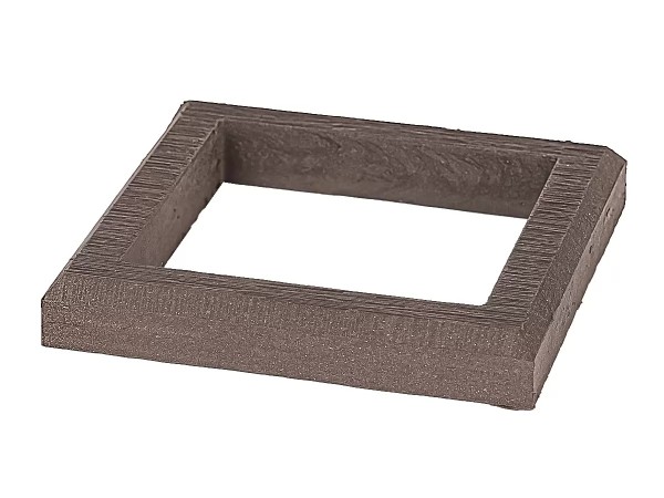 Рамка ДПК для столба 100x100 Венге купить в Ирбите