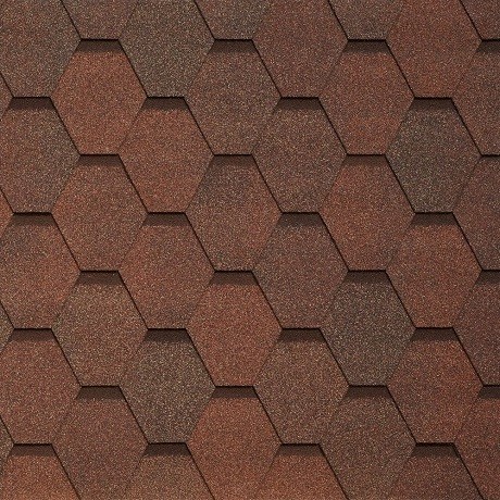 Гибкая черепица Tegola VENETO nocciola 418 купить в Ирбите