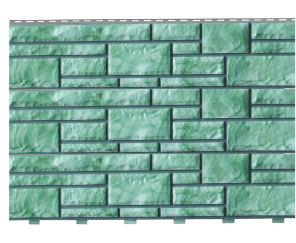 Фасадные панели «Доломит эксклюзивный», Малахит купить в Ирбите