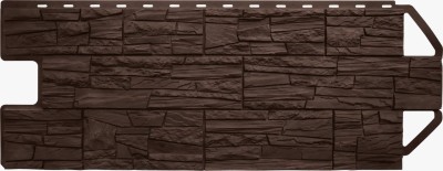 Фасадная панель Альта-профиль Гранд Каньон ЭКО Коричневый