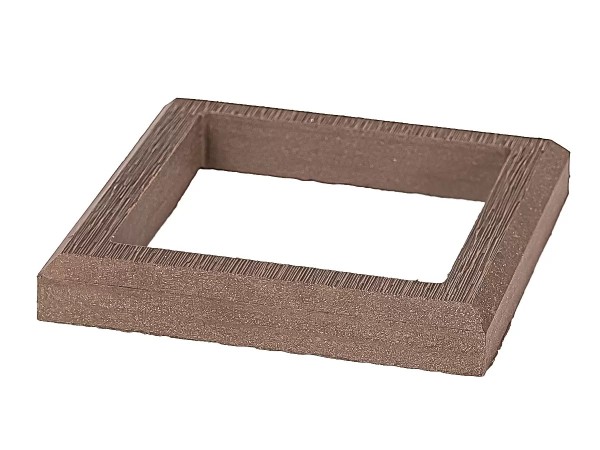 Рамка ДПК для столба 100x100 Шоколад купить в Ирбите