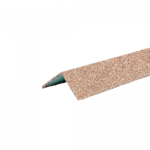 Уголок металлический внешний ТЕХНОНИКОЛЬ HAUBERK, Коричнево-бежевый купить в Ирбите