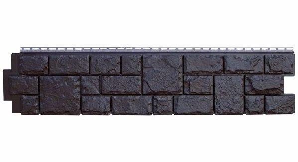 Фасадная панель GL "Я-Фасад" Екатерининский камень, уголь купить в Ирбите