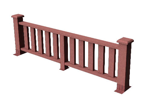 Ограждения декоративное ДПК GRINDERDECO  Эрес мербау купить в Ирбите