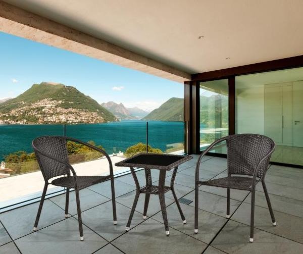 Комплект плетеной мебели AFINA из иск. ротанга T25A/Y137C-W53 Brown 2Pcs купить в Ирбите