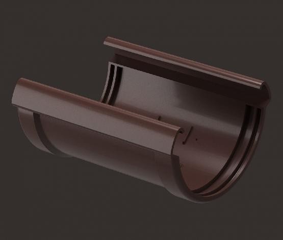 Соединитель Желоба Docke Lux ПВХ - Шоколад купить в Ирбите