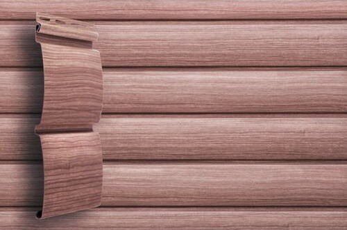 Виниловый сайдинг Grand Line Блок-хаус Tundra - Рябина купить в Ирбите