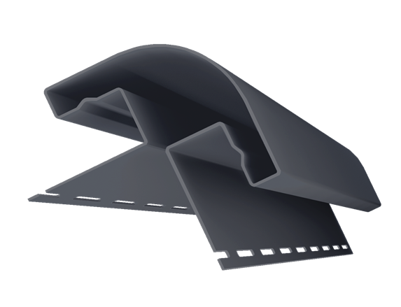 Угол наружный радиусный Графит купить в Ирбите