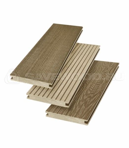 Террасная доска SW Fraxinus (R) полнотелая «SaveWood» Тик купить в Ирбите