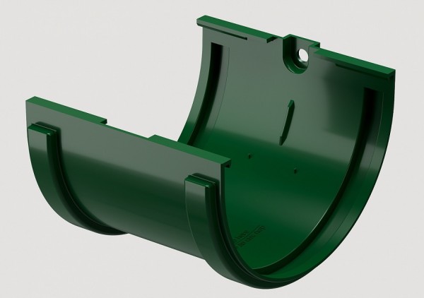 Соединитель желобов ПВХ Docke STANDART зеленый купить в Ирбите