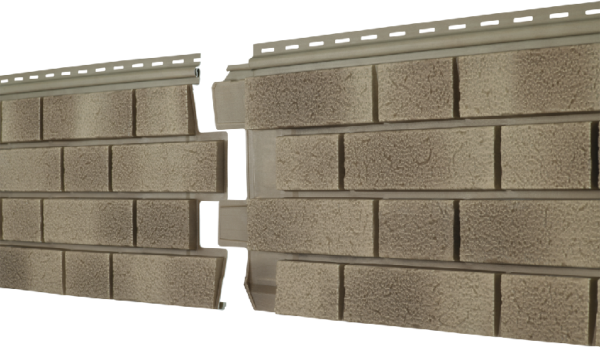 Фасадная панель Ю-пласт Стоун Хаус S-Lock Клинкер Балтик пустыня купить в Ирбите