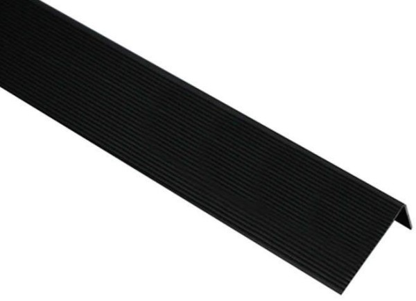 Угол завершающий алюминиевый KRONEX 51,5x30x3000 мм. черный купить в Ирбите