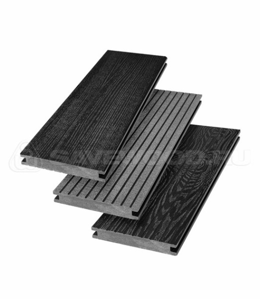 Террасная доска SW Fraxinus (R) полнотелая «SaveWood» Черный купить в Ирбите