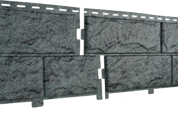 Фасадная панель Ю-Пласт Стоун-хаус камень изумрудный (двойной замок) купить в Ирбите