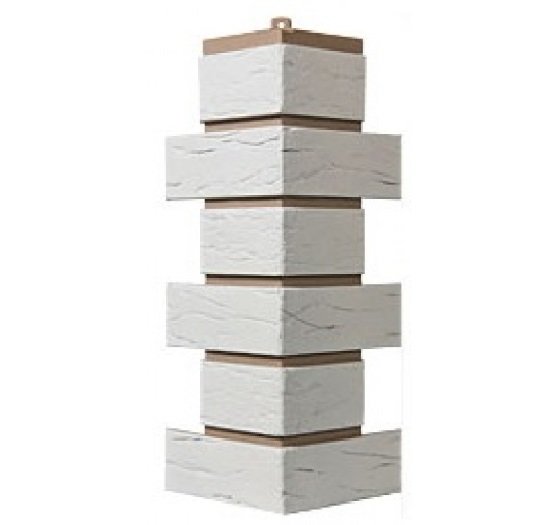 Угол T-Сайдинг-Кирпич Саман Белый купить в Ирбите