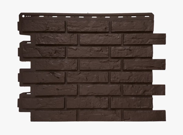 Фасадная панель Альта-Профиль Кирпич Рижский ЭКО Коричневый купить в Ирбите