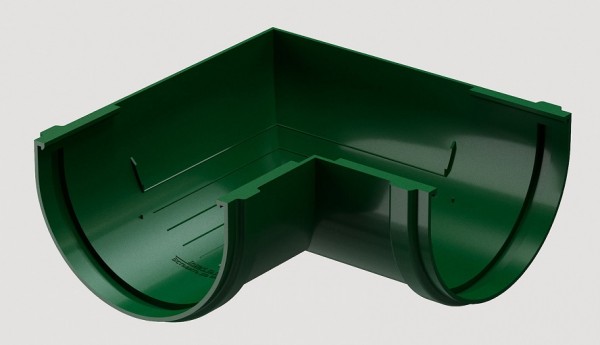 Угловой элемент 90˚ПВХ Docke STANDART зеленый купить в Ирбите