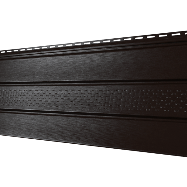 Софит Ю-Пласт PRO Классический перфорация по центру, коричневый купить в Ирбите