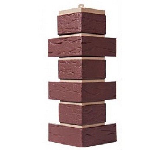 Угол T-Сайдинг-Кирпич Саман Коричневый купить в Ирбите