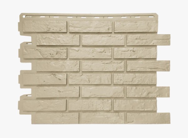 Фасадная панель Альта-Профиль Кирпич Рижский ЭКО Кремовый купить в Ирбите