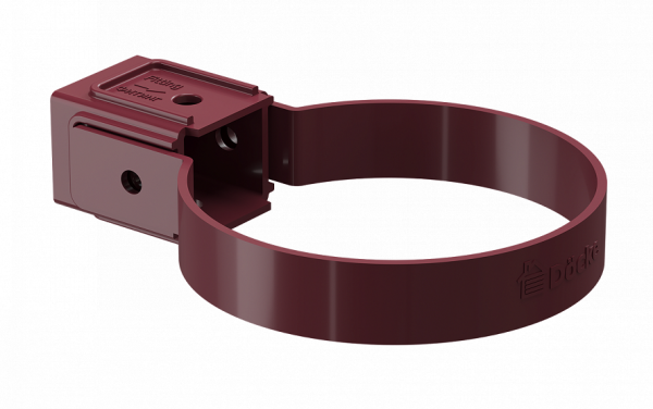 Хомут универсальный ПВХ Docke STANDART красный купить в Ирбите