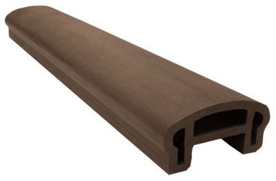 Перила вехнее фигурное Woodvex Select Венге купить в Ирбите