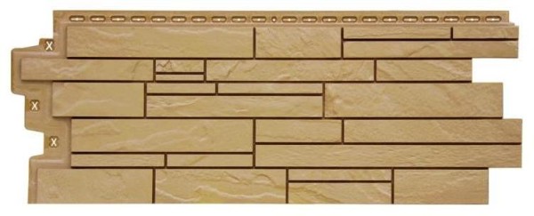 Фасадная панель Grand Line Скала Стандарт песочная купить в Ирбите