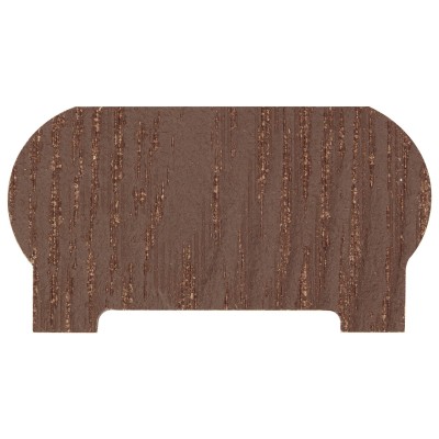 Заглушка торцевая для перил из ДПК Faynag Шоколад